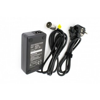 VHBW E-Bike / Pedelec Ladegerät 42V 1,35A 60W mit 3-poligem XLR-Stecker für 36V Akkus