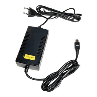 VHBW E-Bike / Pedelec Ladegerät 42V 2A 84W mit 13x8mm Stecker für 36V Akkus