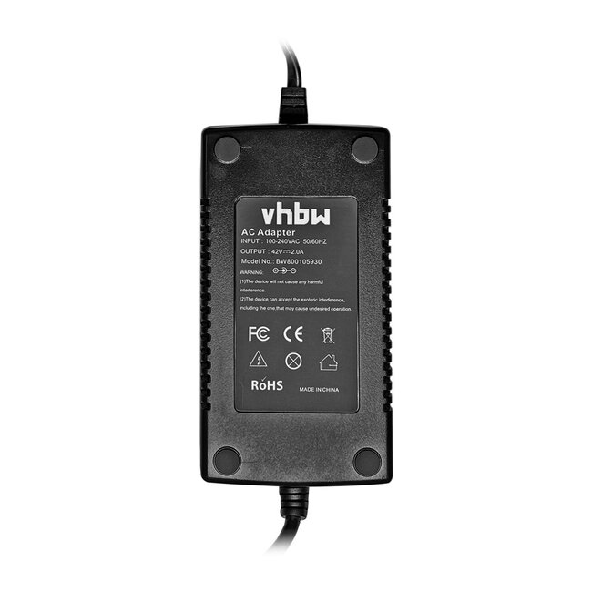 E-Bike / Pedelec Ladegerät 42V 2A 84W mit 13x8mm Stecker für 36V Akkus