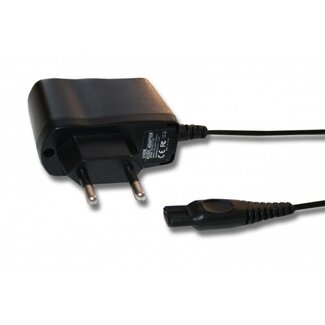 VHBW Rasierer Netzadapter 15V 0,36A 5,4W kompatibel mit Philips CP9110, CRP136, HQ8505