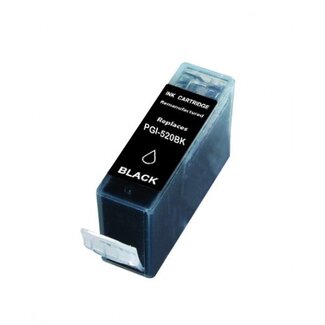SecondLife Inkjets SecondLife Tintenpatrone Schwarz für Canon PGI-520PGBK