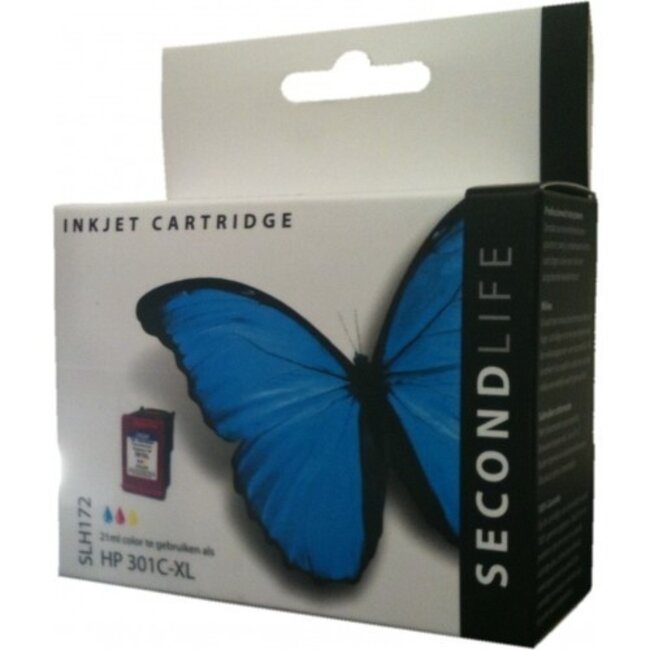 SecondLife Farbpatrone kompatibel für HP 301 XL