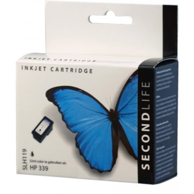 SecondLife schwarze Tintenpatrone für HP 339 XL