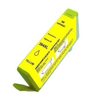 SecondLife Inkjets SecondLife Gelbe Tintenpatrone für HP 364 XL