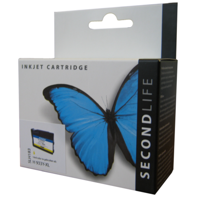 SecondLife Tintenpatrone Gelb für HP 933 XL