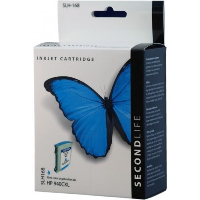 SecondLife Tintenpatrone Cyan für HP 940