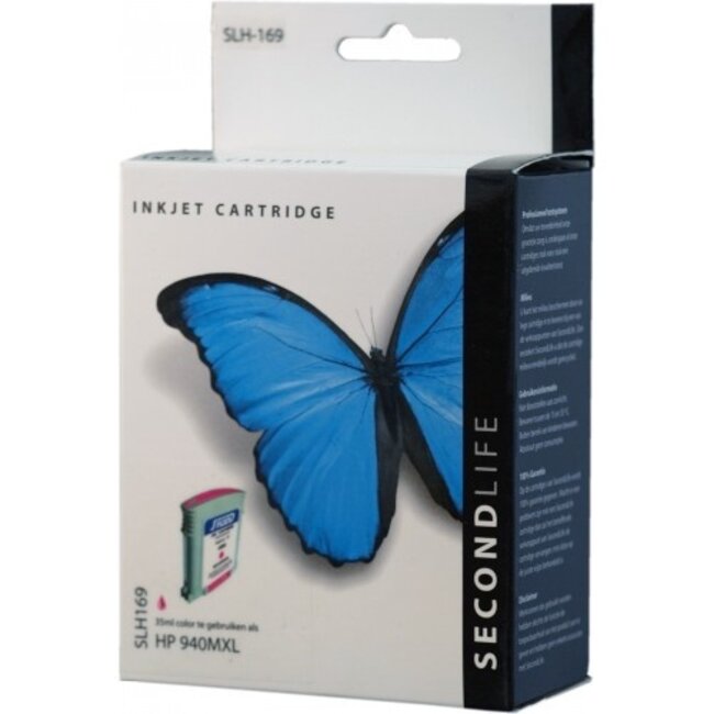 SecondLife Tintenpatrone Magenta für HP 940
