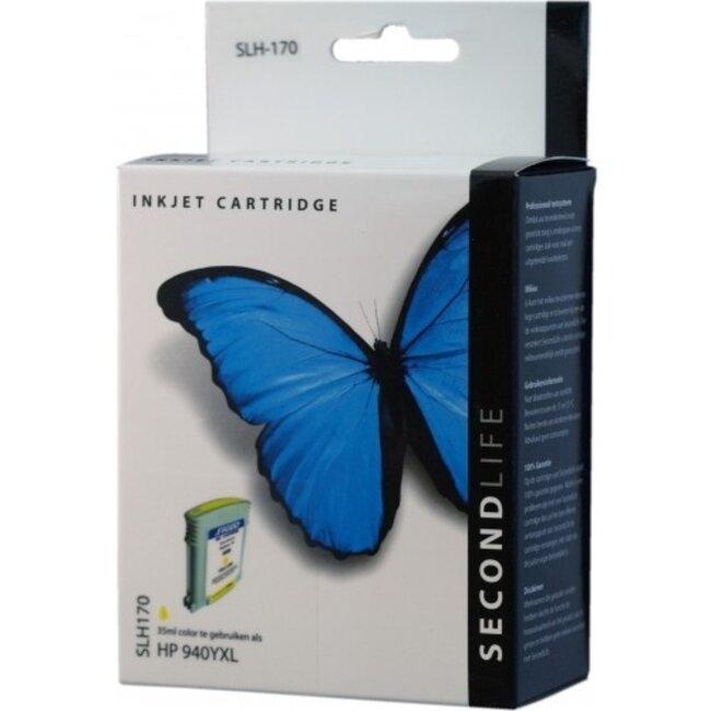 SecondLife Gelbe Tintenpatrone für HP 940