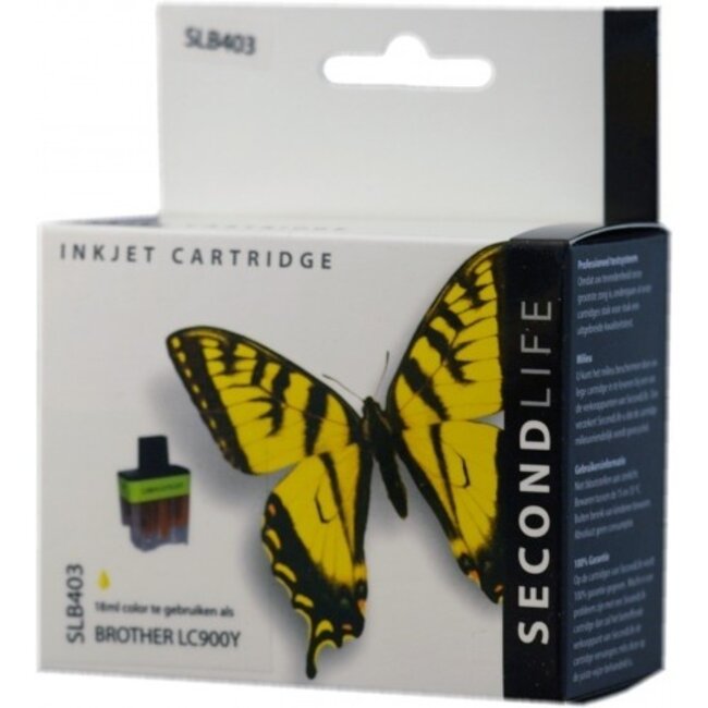 SecondLife schwarze Tintenpatrone für Brother LC-980BK und LC1100BK