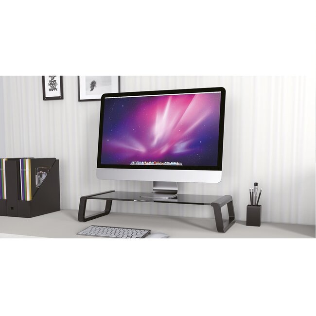 My Wall ergonomischer Monitorständer / Erhöhung L / schwarz