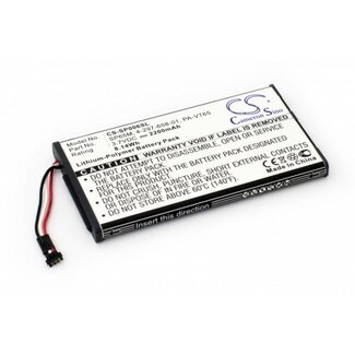 VHBW Ersatzakku SP65M für PS Vita