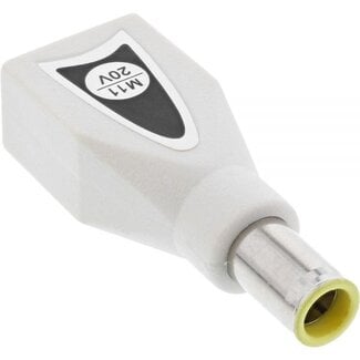 InLine InLine M11 20V Ersatzstecker kompatibel mit IBM und Lenovo Notebooks / Weiß