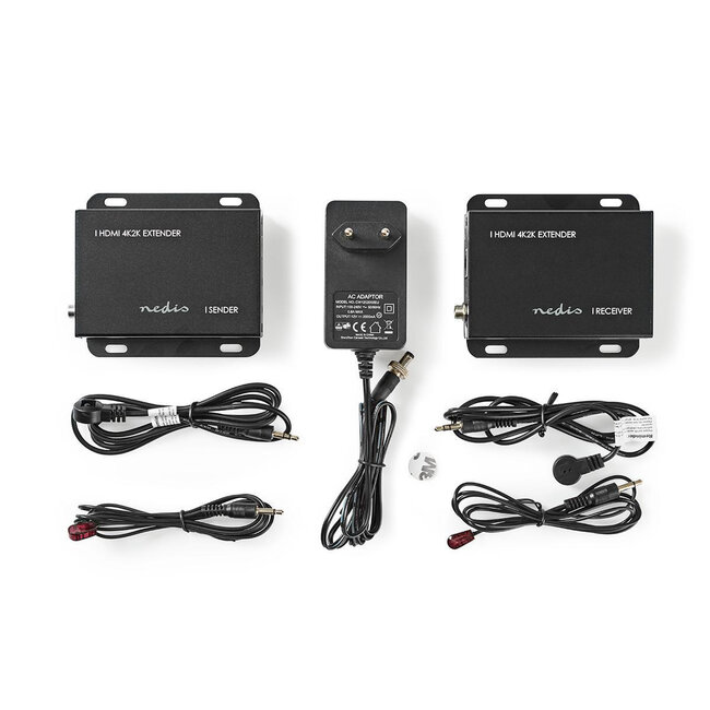 Nedis HDMI + IR Verlängerung über 1 Netzwerkkabel - 50m (4K 30Hz)