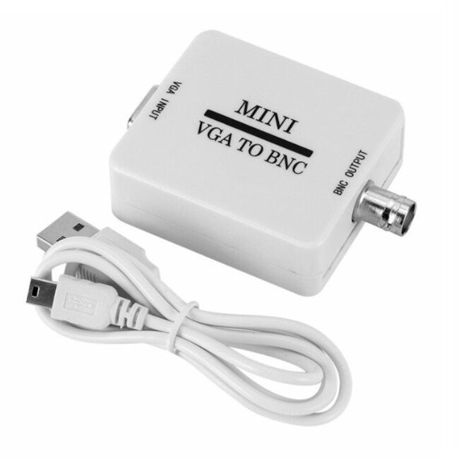 VGA-zu-BNC Video Konverter / Weiß