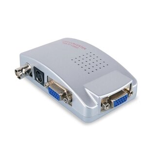 Coretek VGA zu BNC & S-VHS Video Konverter / Grau