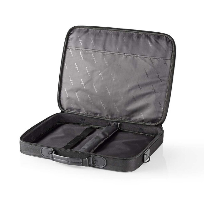 Nedis Notebook-Tasche mit Schulterriemen für 15-16 Zoll Notebooks / Schwarz