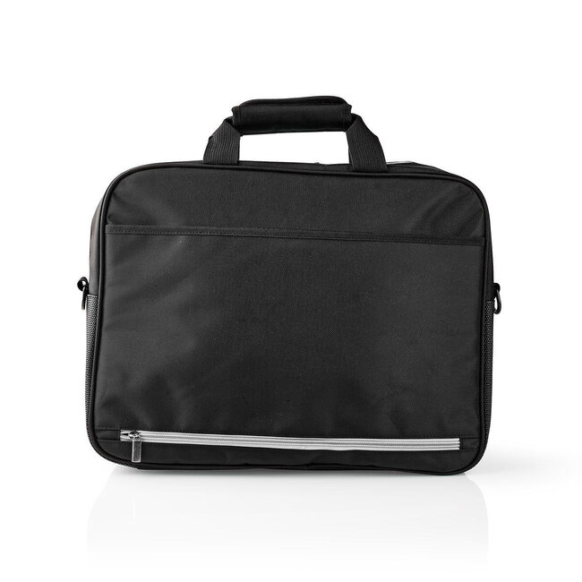 Nedis Notebook-Tasche mit Schultergurt und Fächern für 15-16 Zoll Notebooks / Schwarz