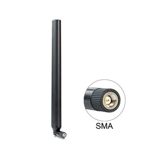 DeLOCK LTE (4G) Antenne - Omnidirektional - SMA (m) - 0,1-4,5 dBi / Schwarz