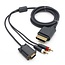 VGA AV-Kabel für XBOX 360 (mit Toslink) - 1,8 m