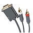 VGA AV-Kabel für XBOX 360 (mit Toslink) - 1,8 m