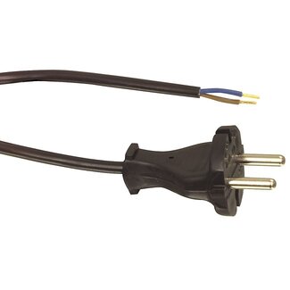 Goobay Universelles Staubsaugerschnur mit fest angebrachtem Stecker - 10 Meter