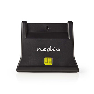 Nedis Nedis USB Smartcard Desktop-Kartenleser mit USB-A - USB 2.0 (Windows, Mac OS, Linux)