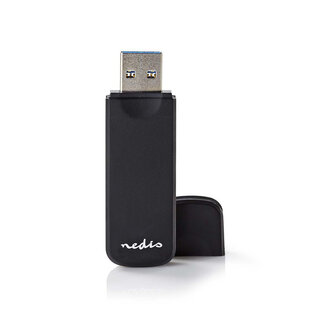 Nedis Nedis USB 3.0 Kartenleser mit USB-A und 2 Steckplätzen für (Micro) SD/MMC/TF