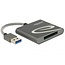 DeLOCK USB-Kartenleser mit USB-A Anschluss und 1 Steckplatz - für XQD - USB 3.0