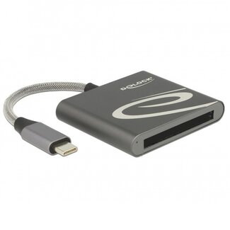DeLOCK DeLOCK USB-Kartenleser mit USB-C Anschluss, 1 Steckplatz - CFast - USB 3.0