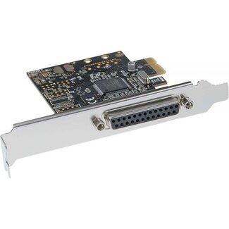 InLine InLine PCI-Express Karte mit 1x 25-poligem SUB-D IEEE 1284 LPT Druckeranschluss