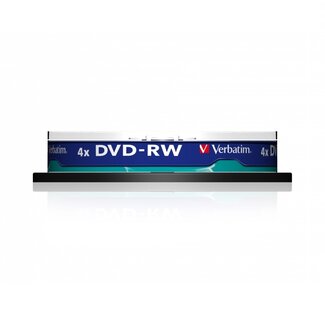 Verbatim Verbatim DVD-RW Rohlinge 4,7 GB 4x - 10 Stück Spindel