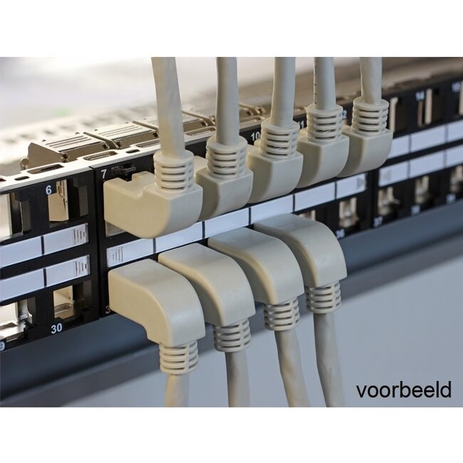 Delock 19 Zoll Patchpanel mit Kabelmanagement | für 48 Keystone Module | 1U | Schwarz