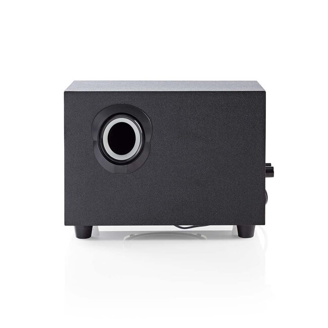 Nedis 2.1 PC-Lautsprecherset 33W Schwarz