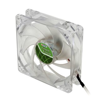 Titan Titan Green Vision PC-Gehäuselüfter mit Z-Achsen-Lager, leise - 92x92x25 mm