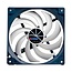 Titan Kukri-Serie PC-Gehäuselüfter mit Z-Achsen-Lager und PWM, 140 x 140 x 25 mm