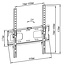 My Wall Wandhalterung für Bildschirme bis 55 Zoll / neigbar