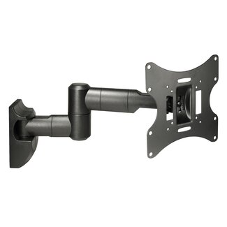 My Wall My Wall Full-Motion Wandhalterung bis 42 Zoll, 3 Drehpunkte, Schwarz