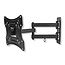 Nedis Full-Motion Wandhalterung für Bildschirme bis 55 Zoll (3 Drehpunkte)