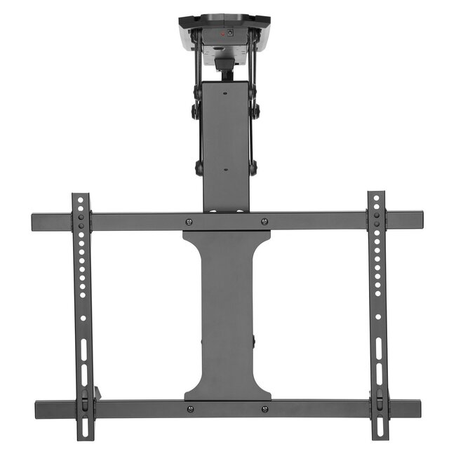 My Wall Deckenhalterung klappbar für Bildschirme bis 70 Zoll mit Motor und Fernbedienung, schwarz