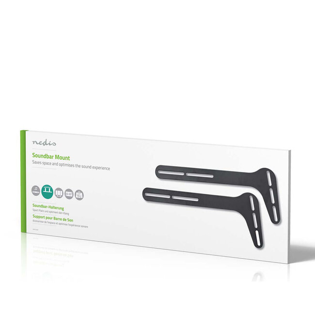 Nedis Soundbar-Halterung / Schwarz
