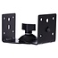 Multibrackets Lautsprecher-Wandhalterung Set für kleine Lautsprecher - bis 5 kg / Schwarz