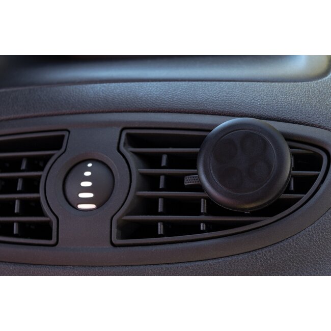 Goobay Auto-Luftauslasshalterung mit Magnet für Smartphones, Schwarz