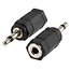 3,5mm Klinkenstecker (m) Mono - 3,5mm Klinkenbuchse (w) Stereo Audio Adapter