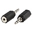 3,5mm Klinkenstecker (m) auf 2,5mm Klinkenbuchse (w) Adapter