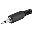 3,5mm Klinkenstecker (m) - Kunststoff - 2-polig / Mono