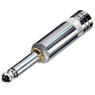 REAN REAN NYS224S 6,35mm Klinkenstecker (m) Gitarre - Metall - 2-polig / Mono