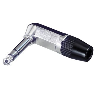 REAN REAN NYS208 6,35mm Klinkenstecker (m) gewinkelt - 3-polig / Stereo