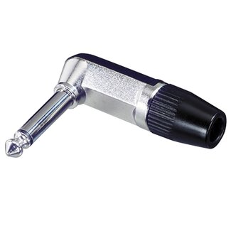 REAN REAN NYS207 6,35mm Klinkenstecker (m) gewinkelt - 2-polig / Mono