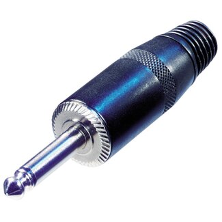 REAN REAN NYS225B 6,35mm Klinkenstecker (m) Lautsprecher Stecker / 2-polig / Mono