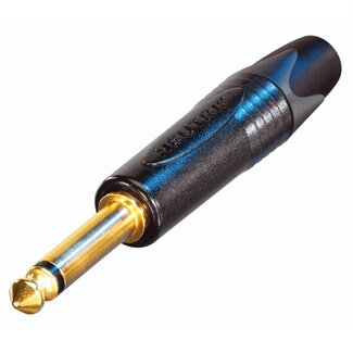 Neutrik Neutrik NP2X-B 6,35mm Klinkenstecker (m) - Metall - 2-polig / Mono